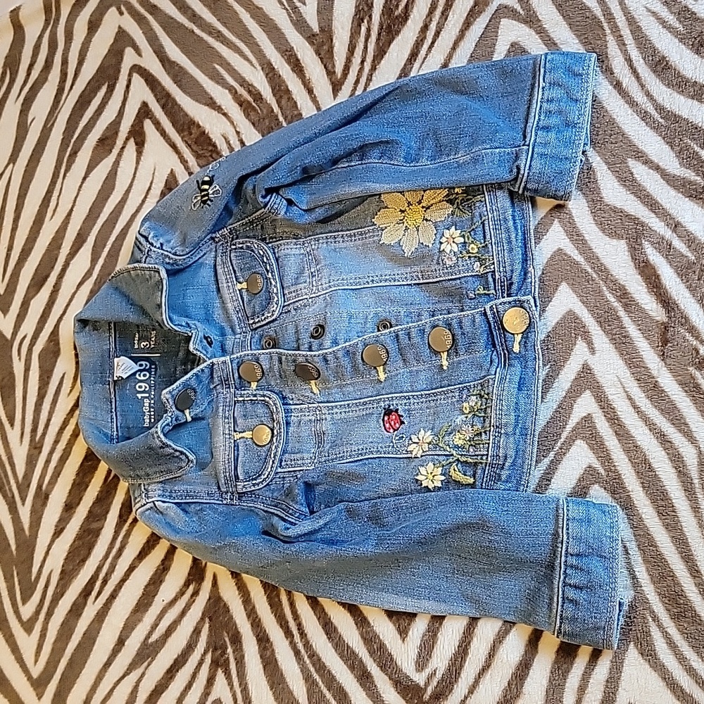 GAP girls jean jacket 3t